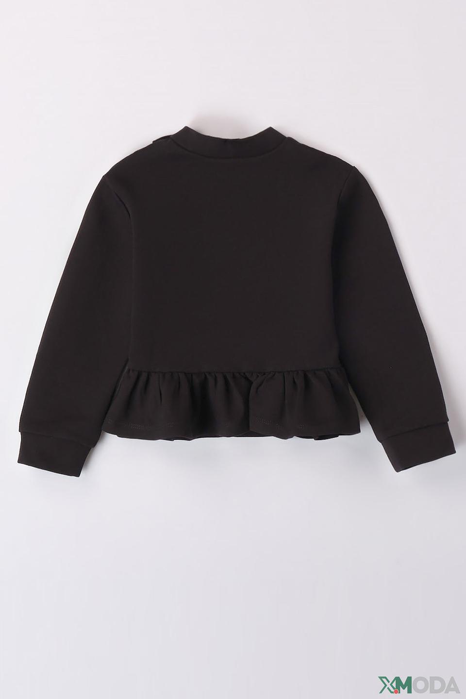 Джемпер Sarabanda дев. с бантиком чёрный