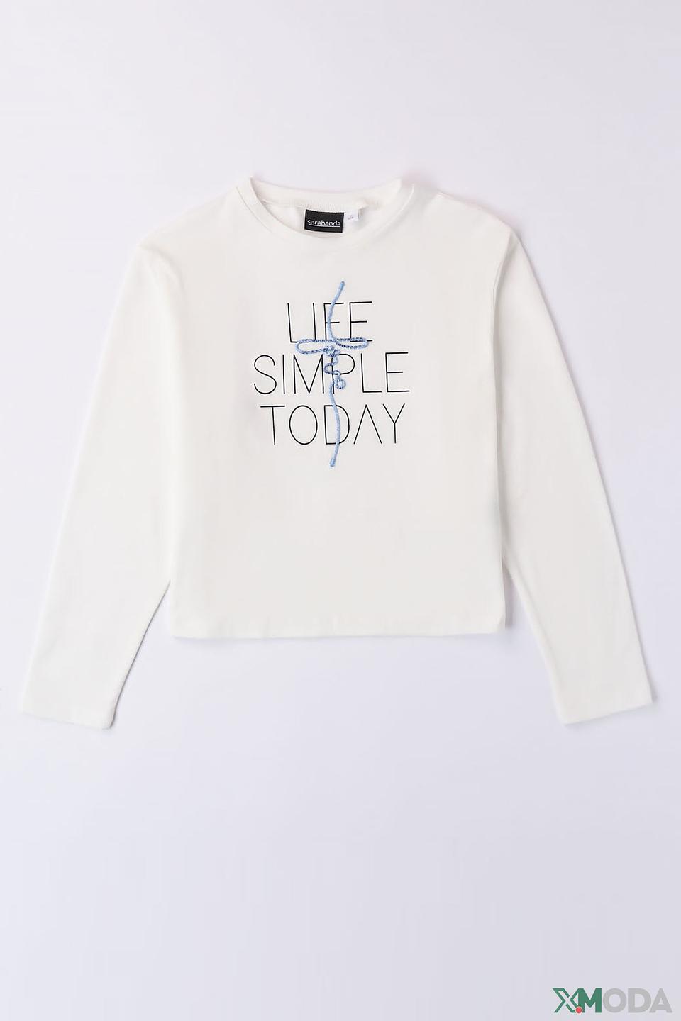 Джемпер Sarabanda дев. с принтом