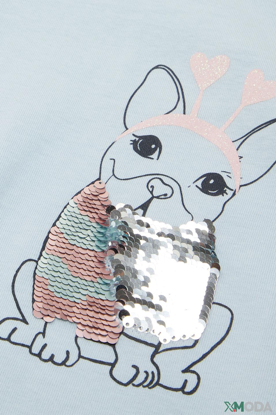 Лонгслив Tom Tailor дев. с щенком