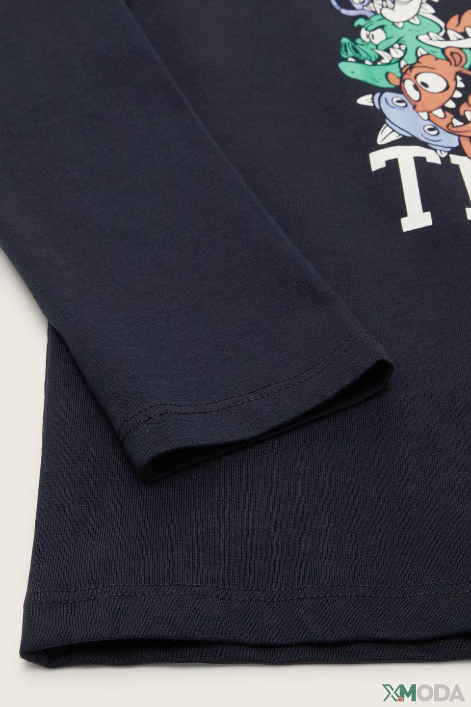 Лонгслив Tom Tailor с принтом