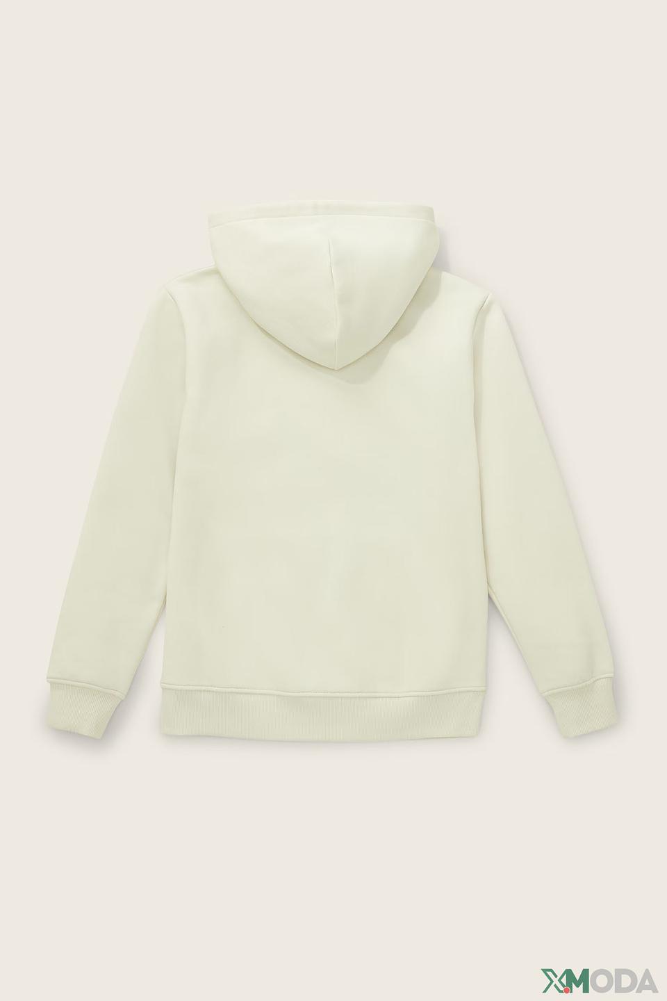 Свитшот Tom Tailor с надписью бежевый