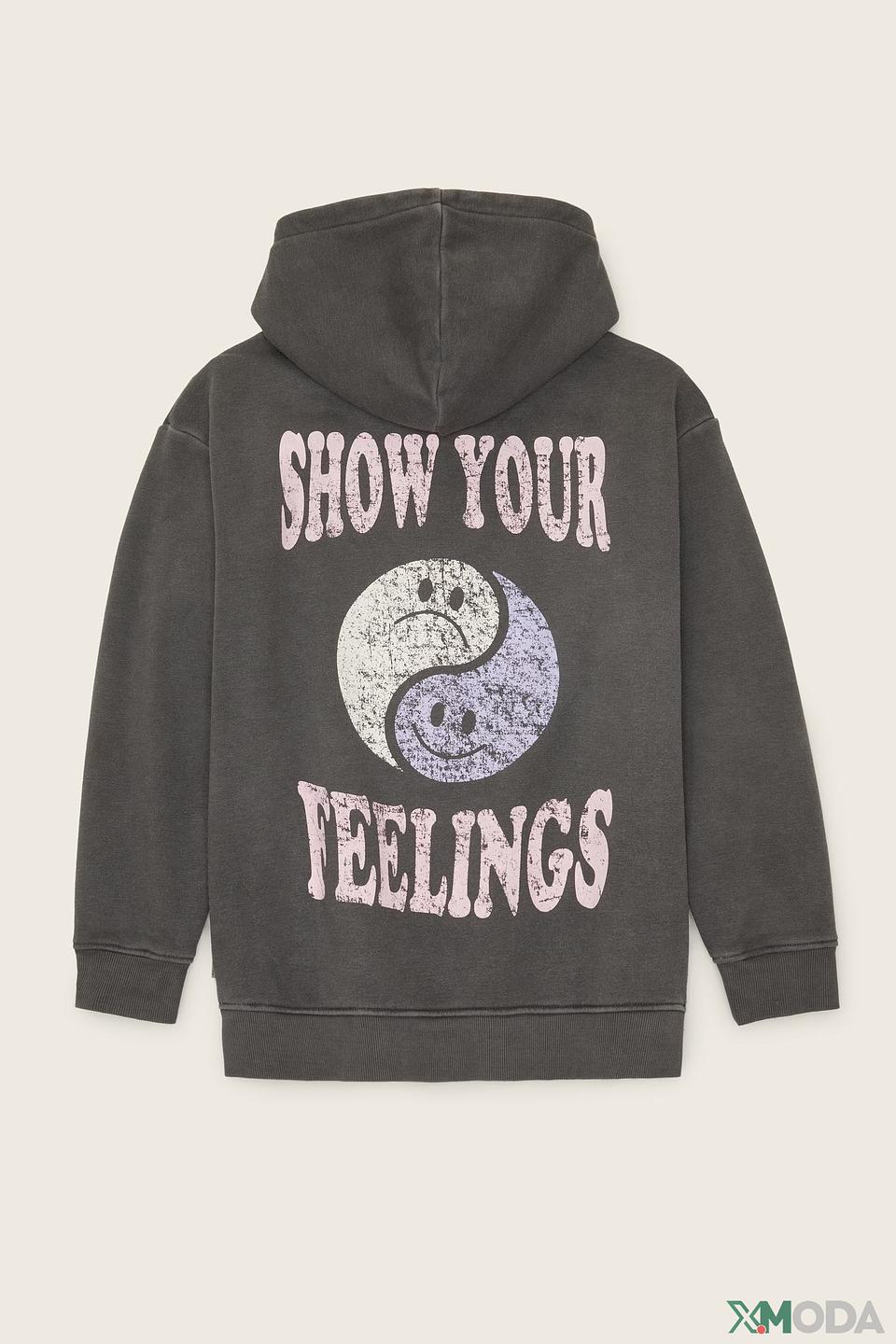 Свитшот Tom Tailor дев. с принтом