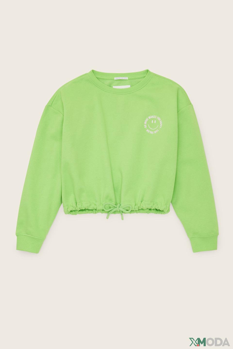 Свитшот Tom Tailor дев. лайм
