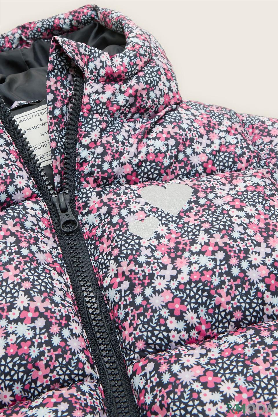Куртка Tom Tailor дев. с цветочным принтом