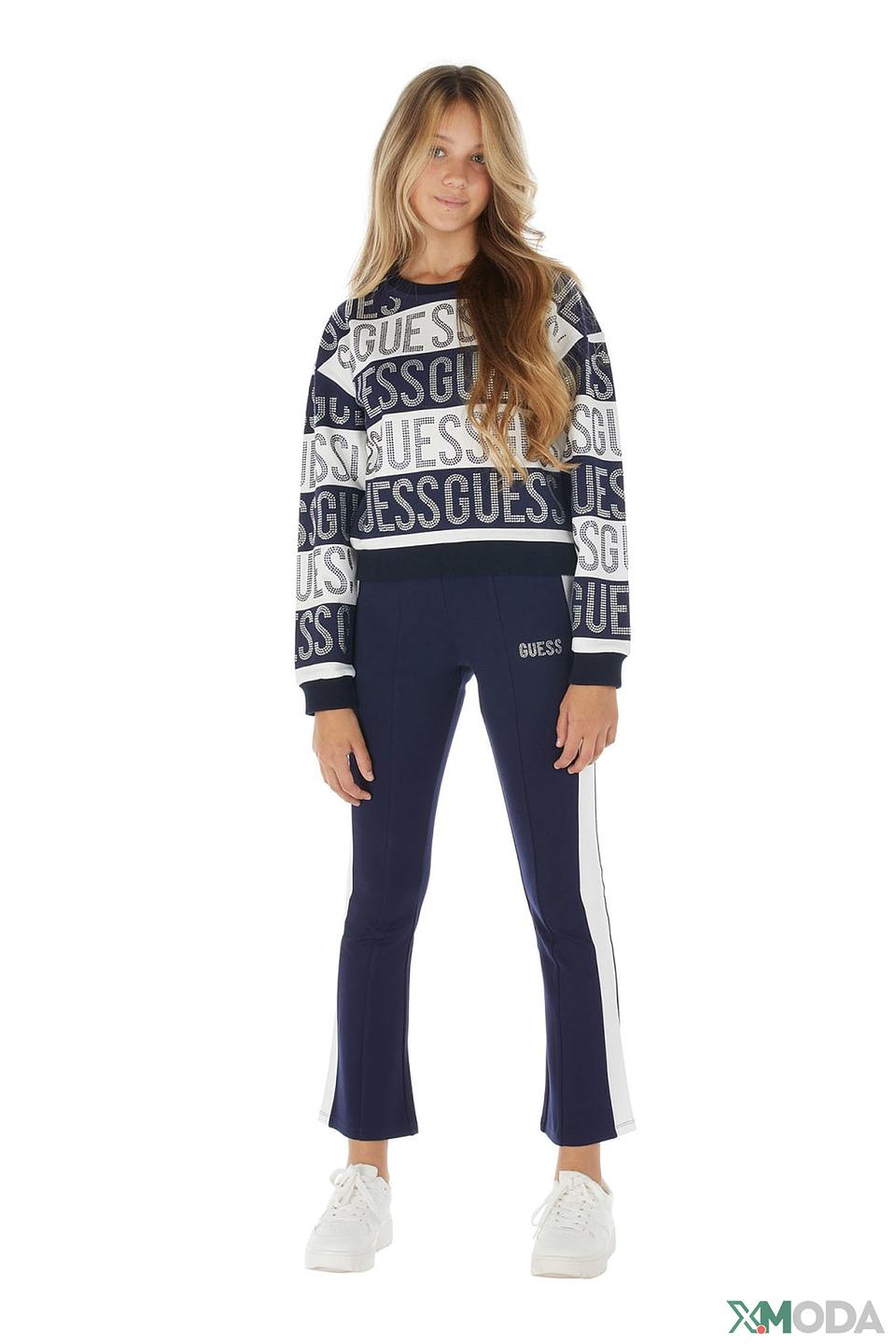 Джемпер Guess дев. с логотипом