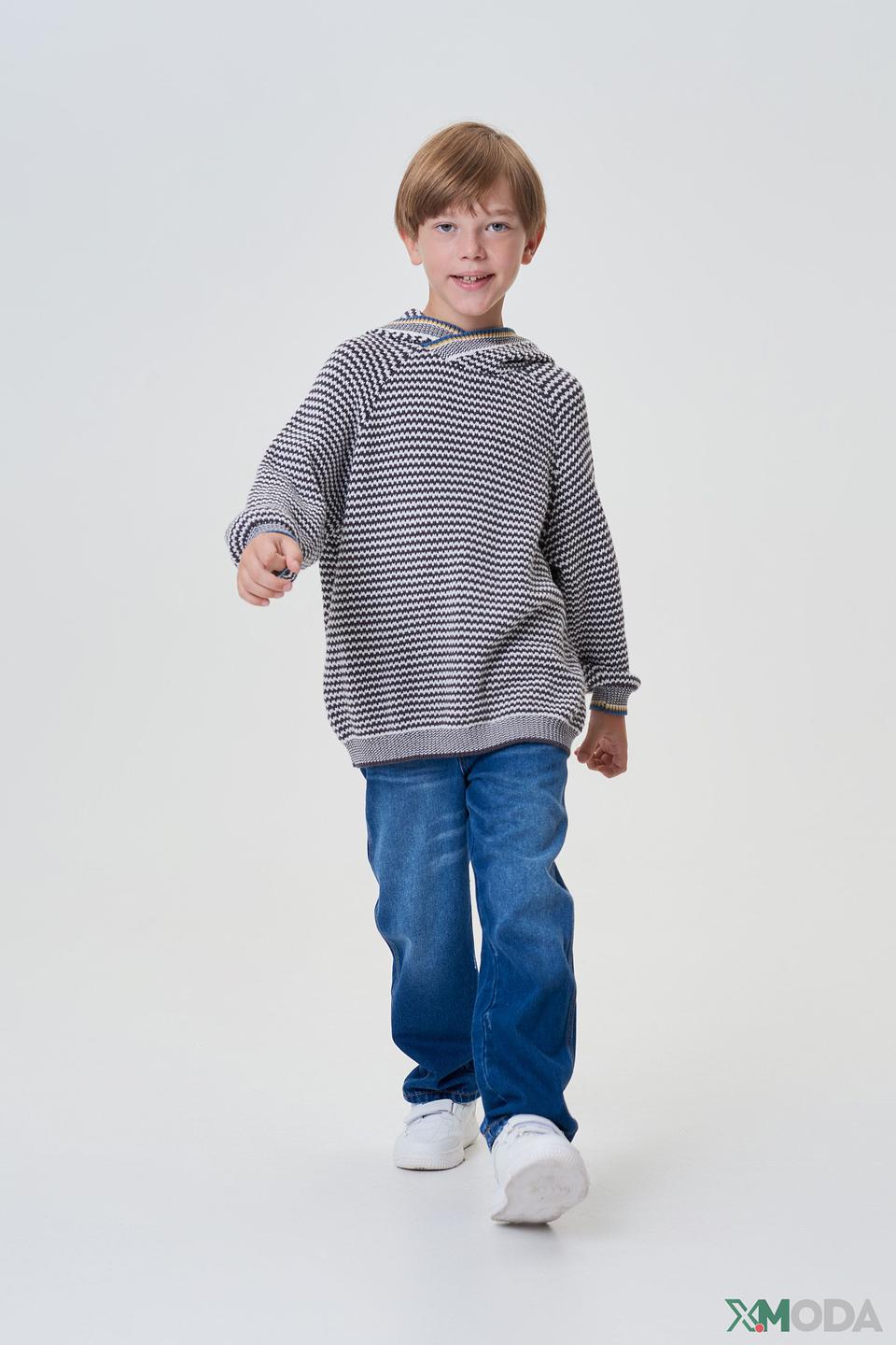 Джемпер Choupette с капюшоном бело-черный