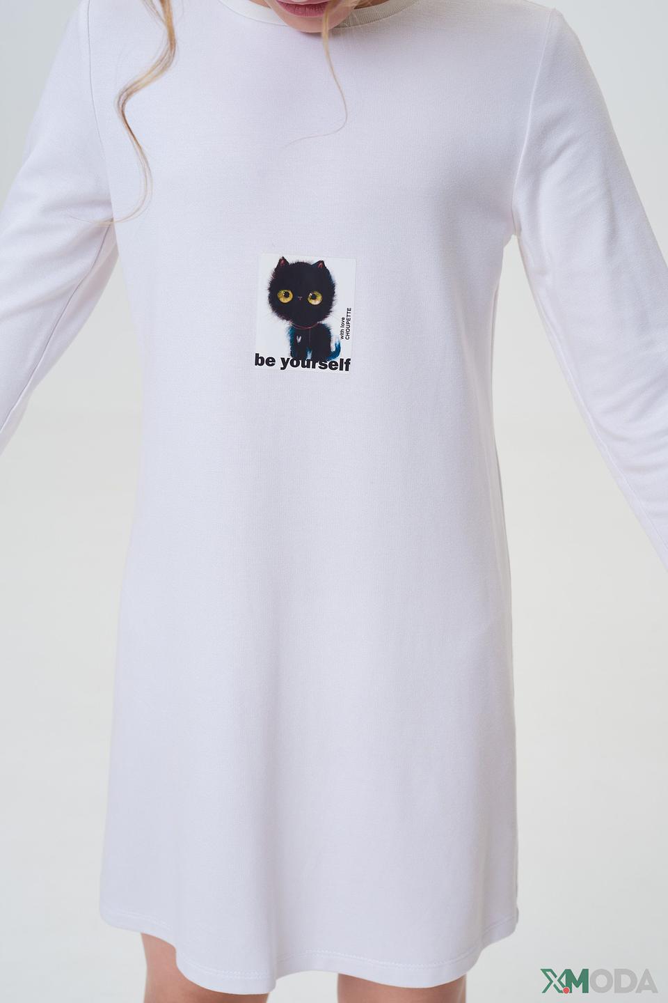 Платье Choupette с оборками серое