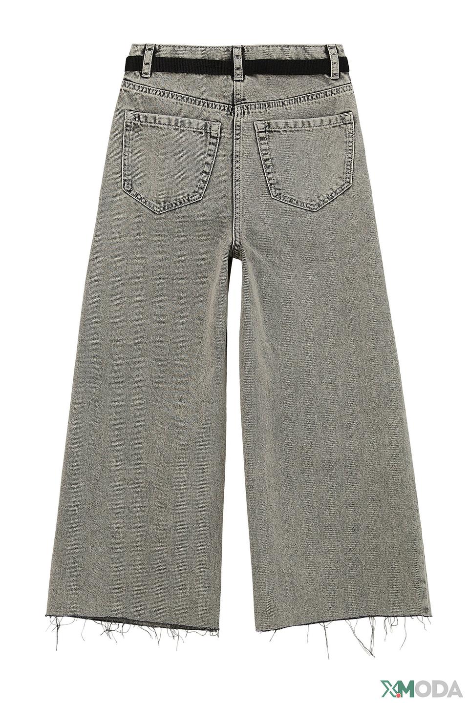 Джинсы s.Oliver серые кюлоты