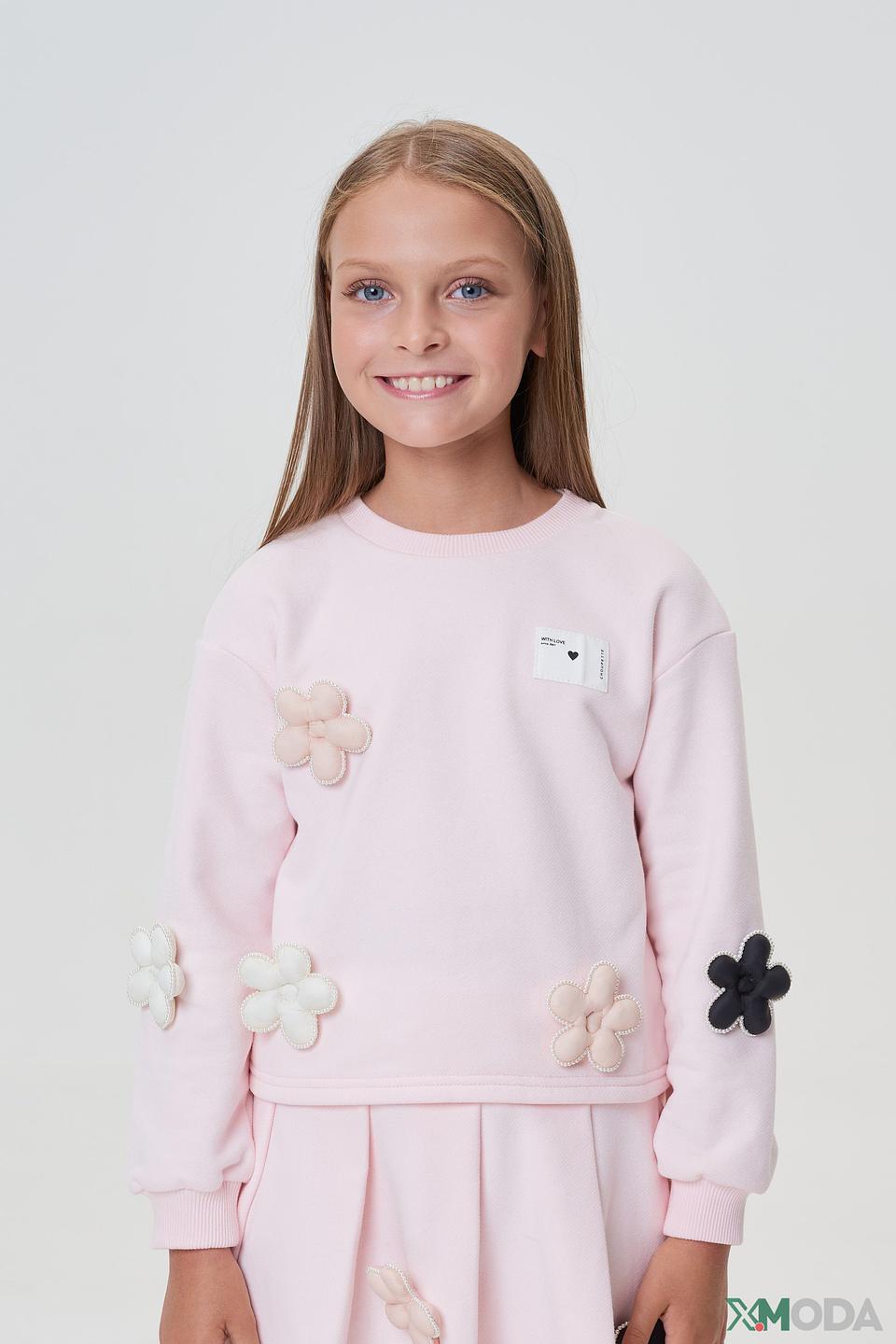 Джемпер Choupette дев. с цветами