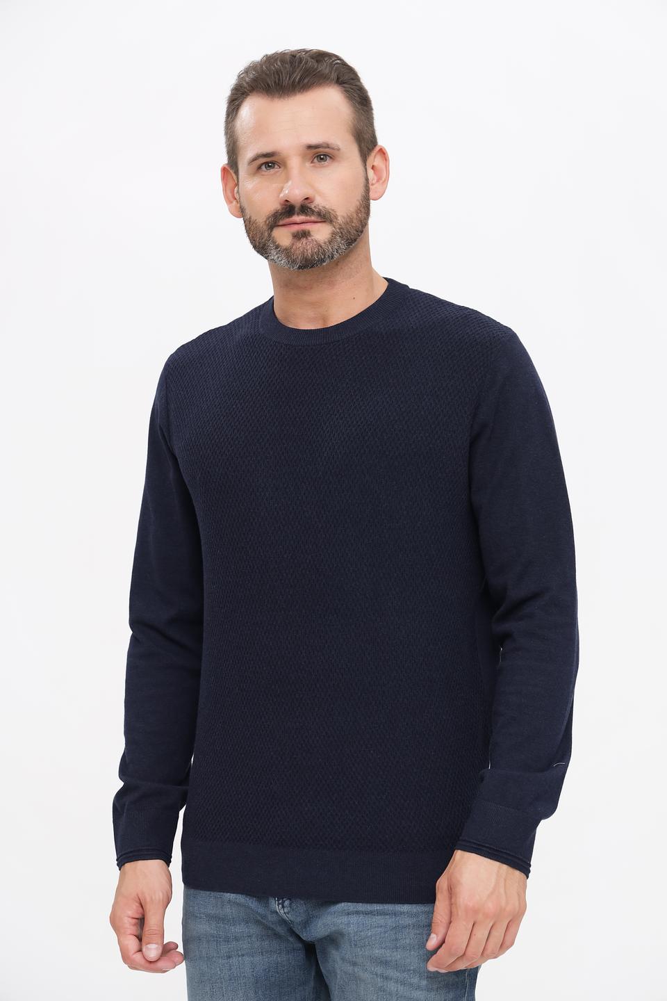 Джемпер Tom Tailor мужской тёмно-синий