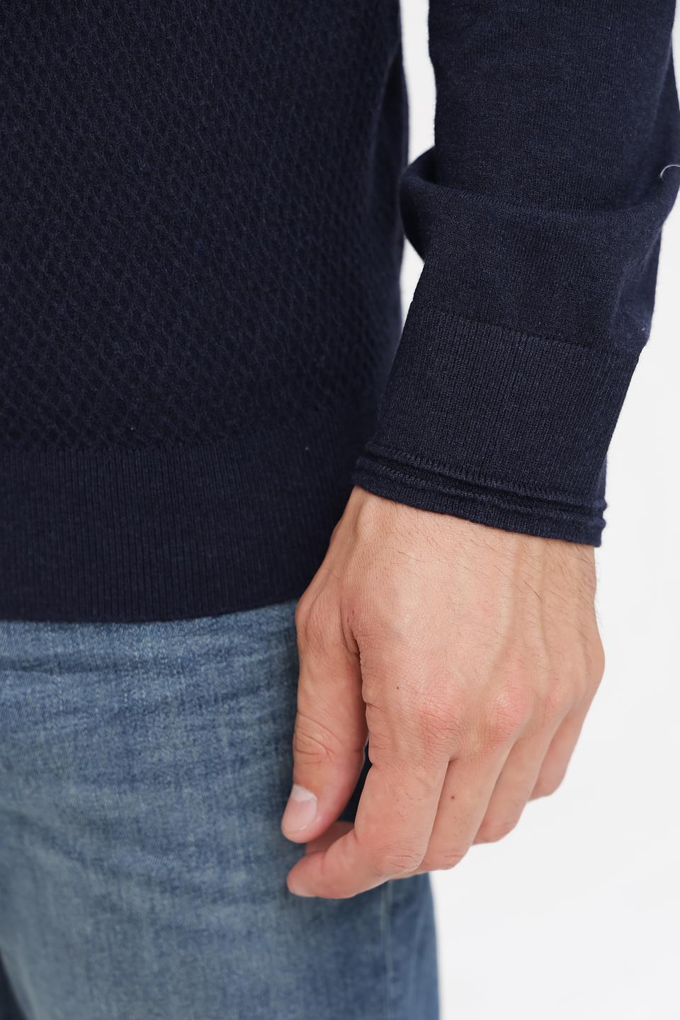 Джемпер Tom Tailor мужской тёмно-синий