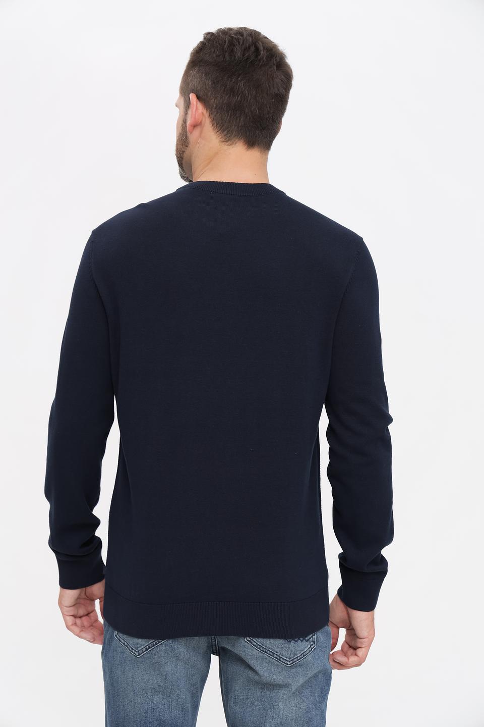 Джемпер Tom Tailor мужской тёмно-синий