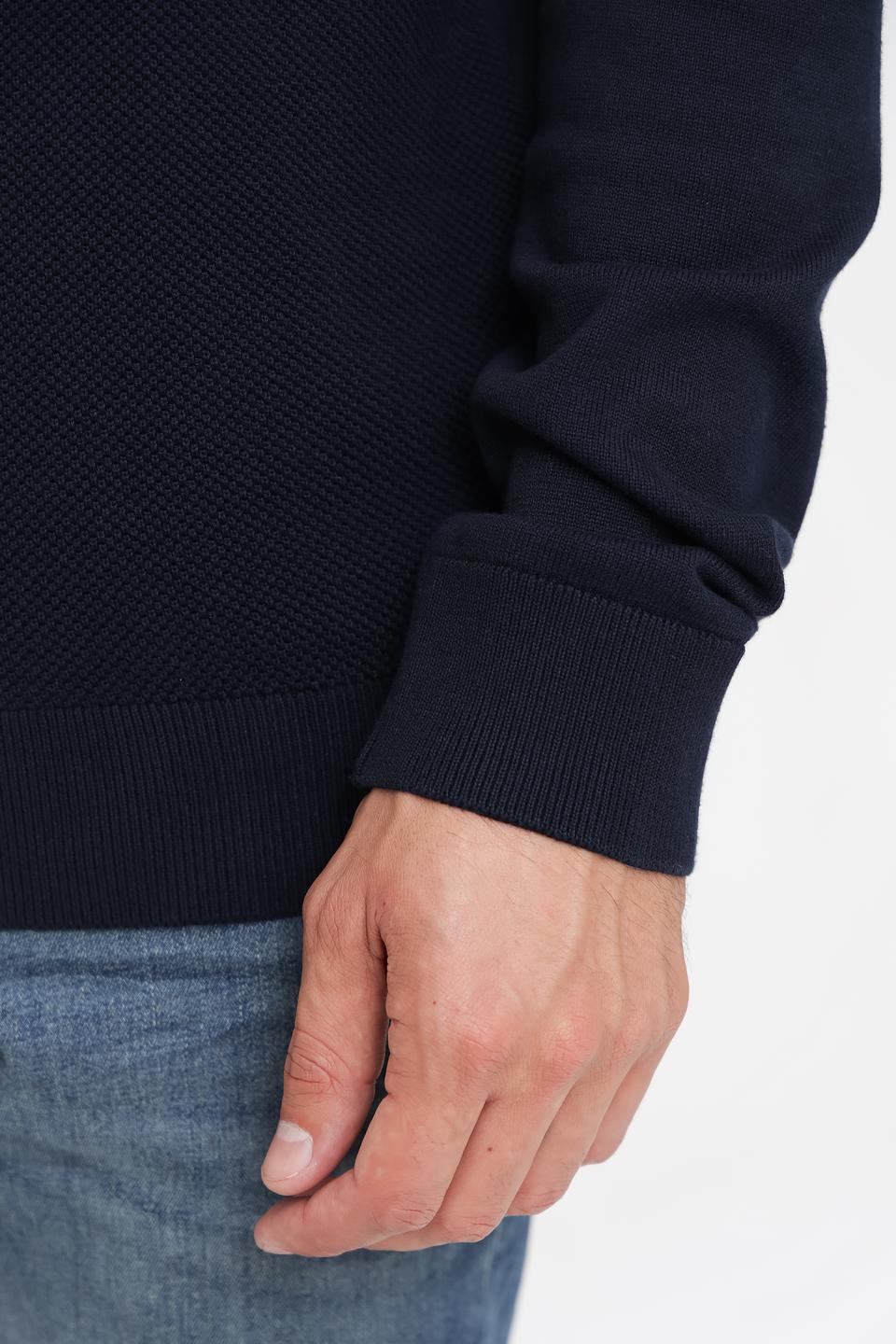 Джемпер Tom Tailor мужской тёмно-синий