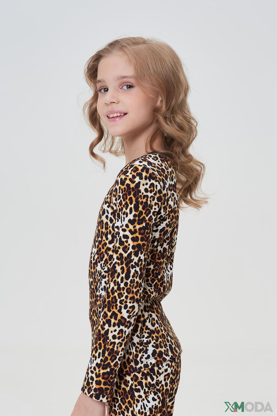 Комплект Choupette дев. леопард