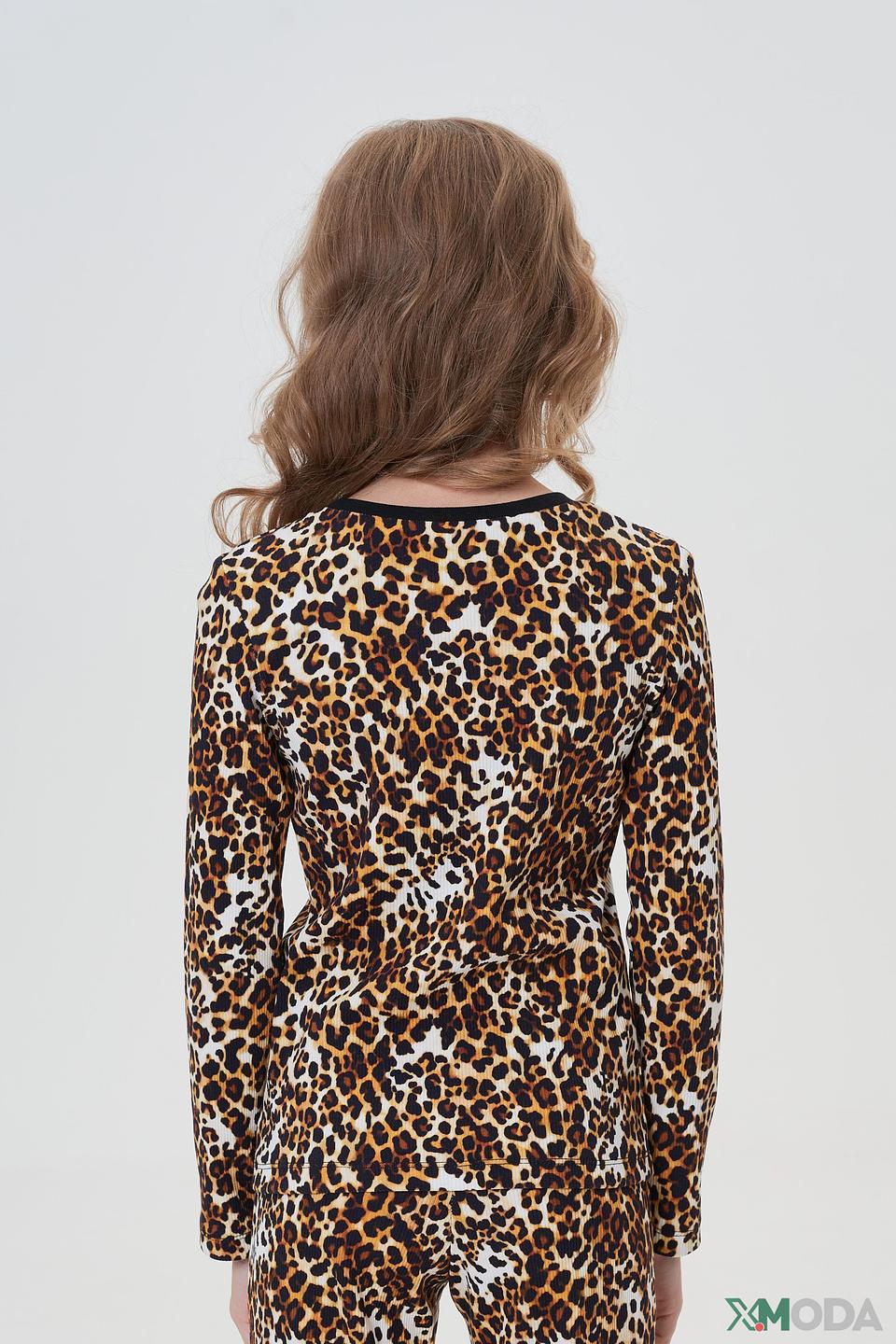 Комплект Choupette дев. леопард