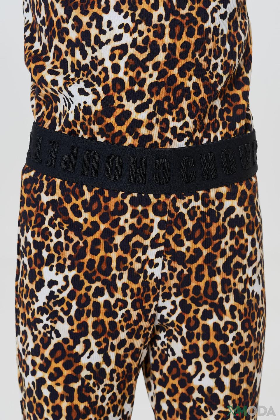 Комплект Choupette дев. леопард