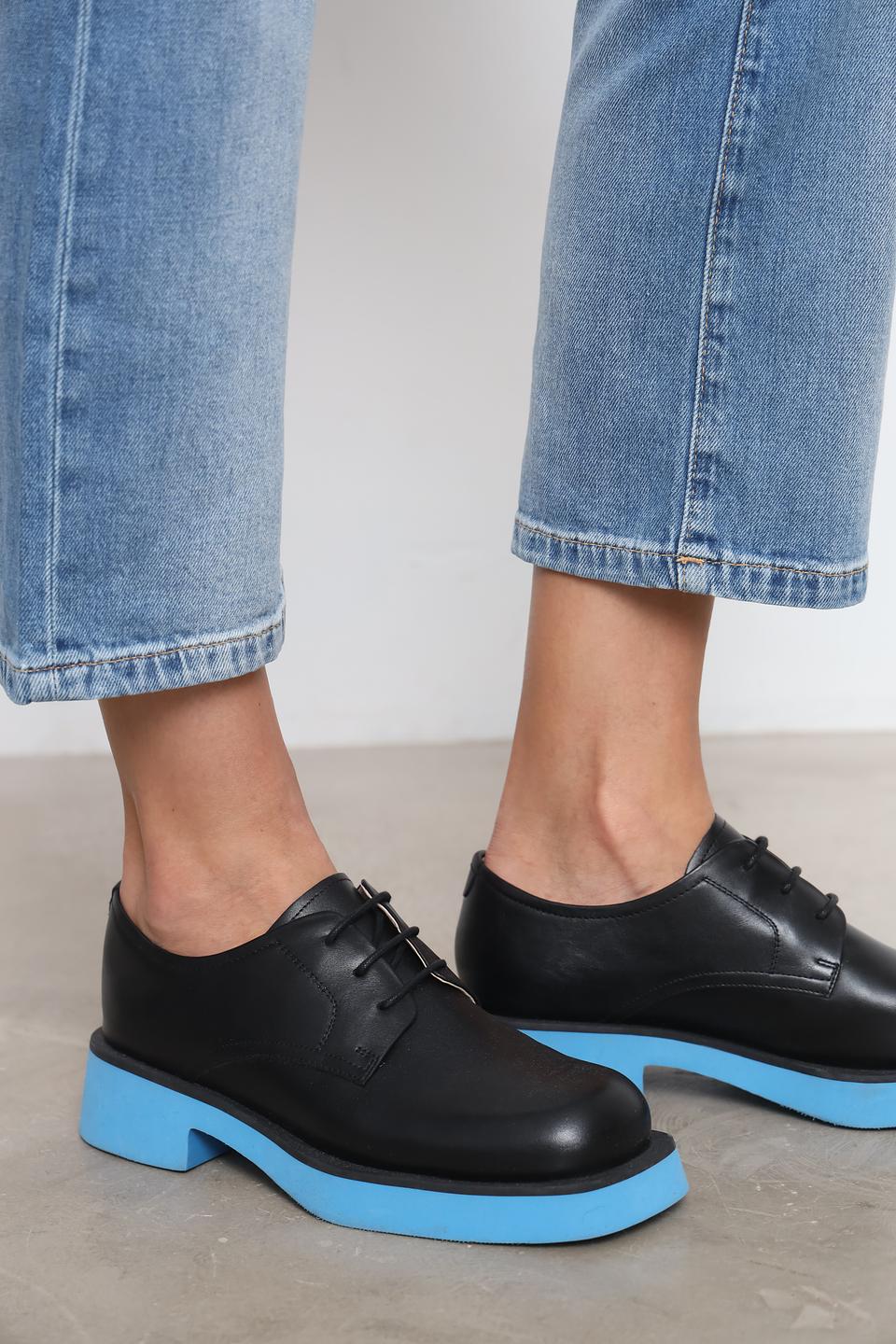 Джинсы Penny Black Grey с завышенной талией