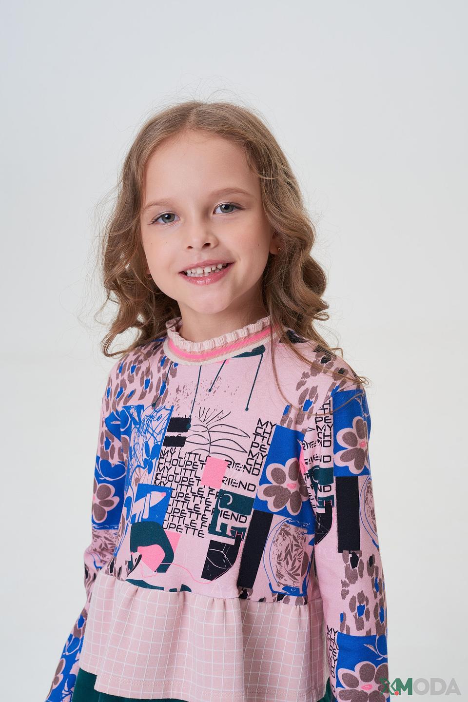 Джемпер Choupette дев. с принтом