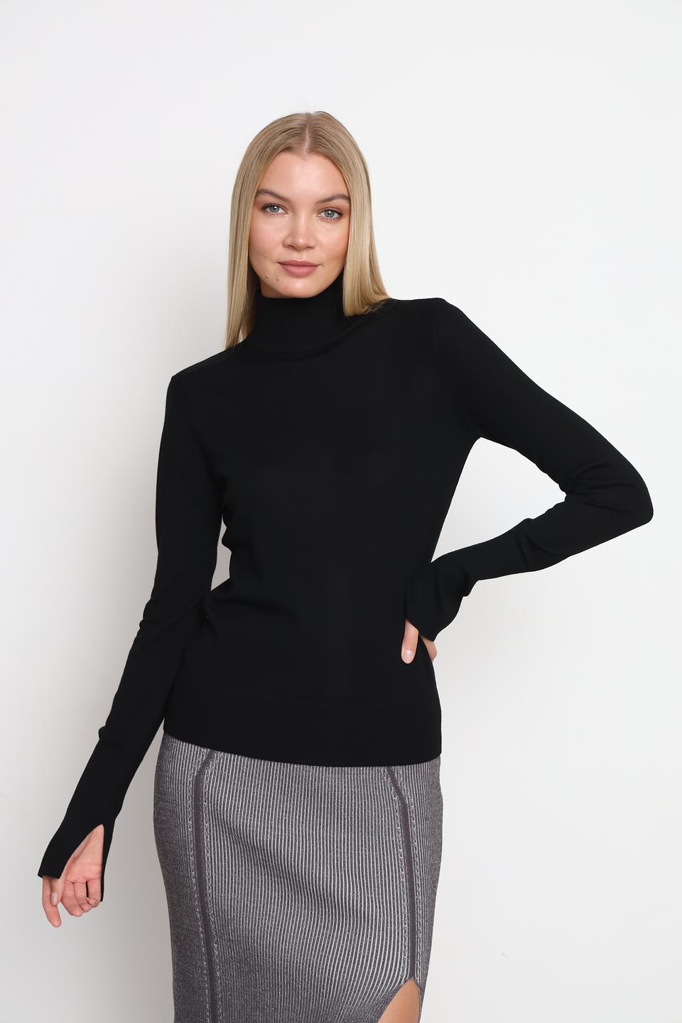 Водолазка Patrizia Pepe чёрная