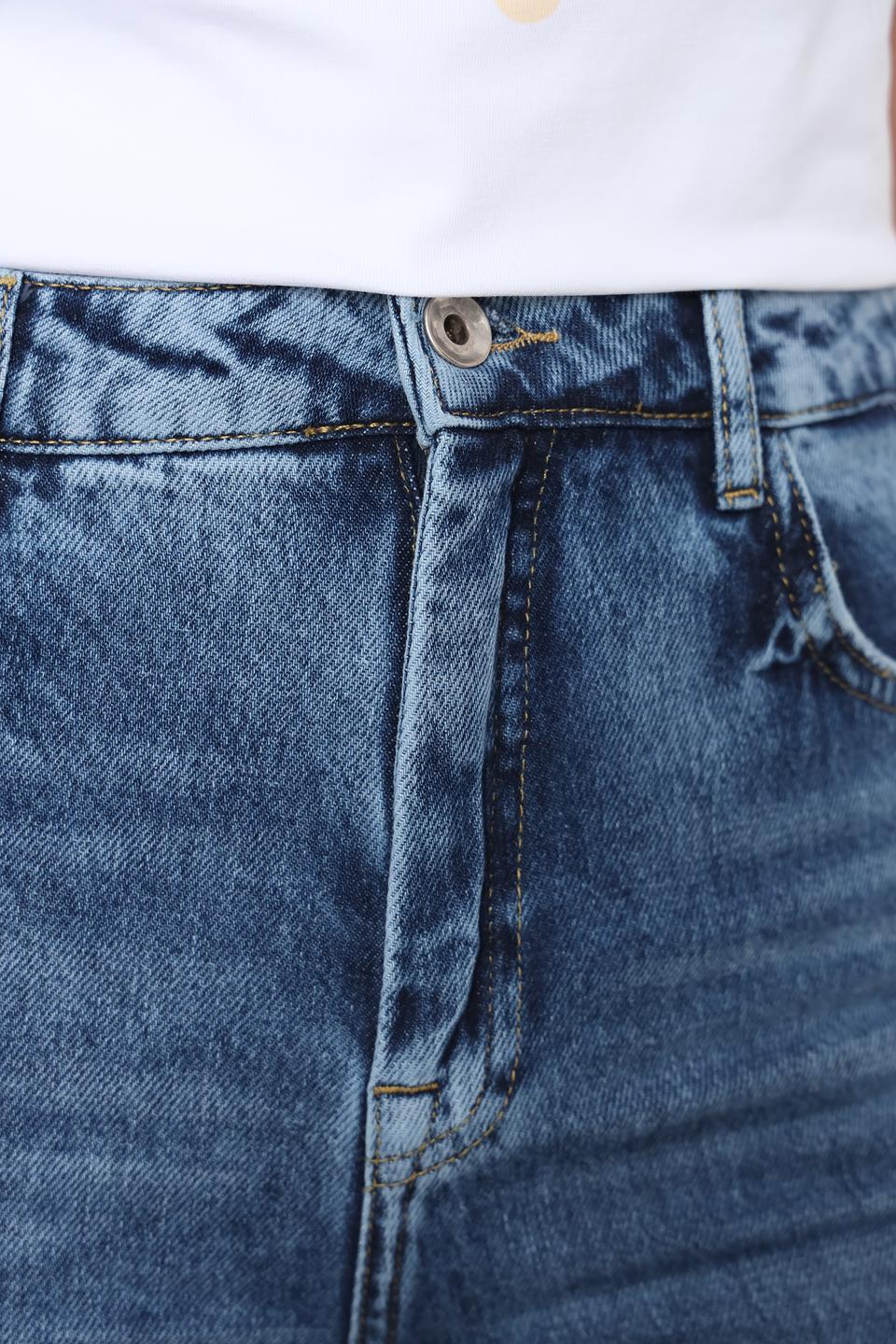 Джинсы Patrizia Pepe mom fit голубые