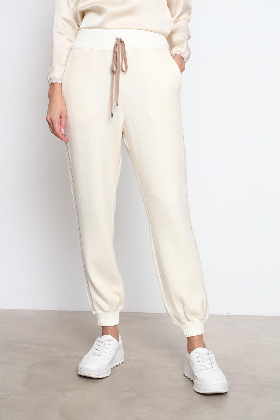 Брюки Tricot Chic жен. бежевые