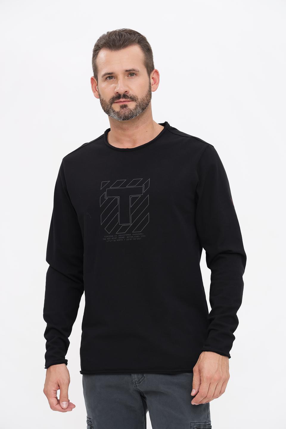 Лонгслив Time Zone с логотипом