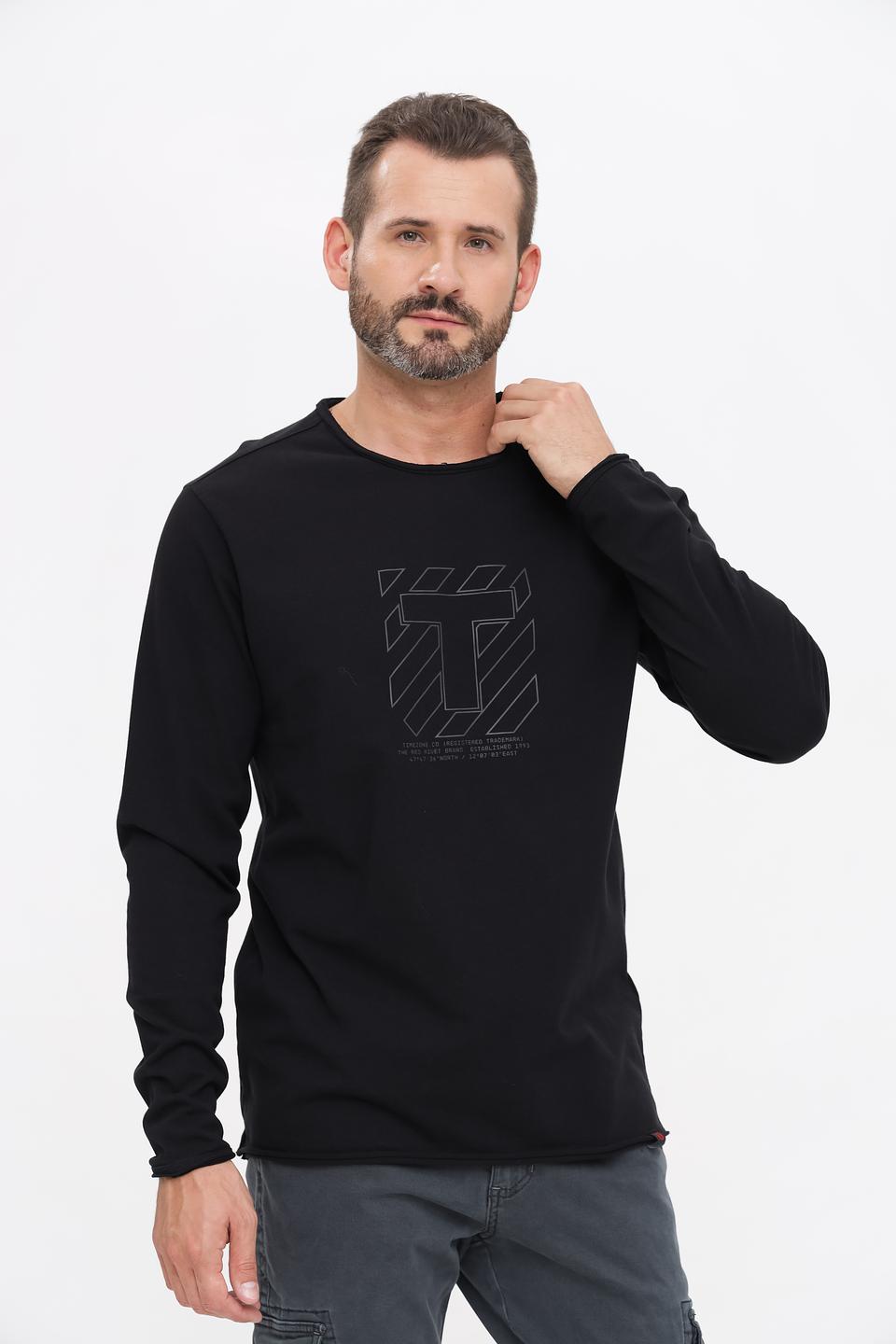 Лонгслив Time Zone с логотипом