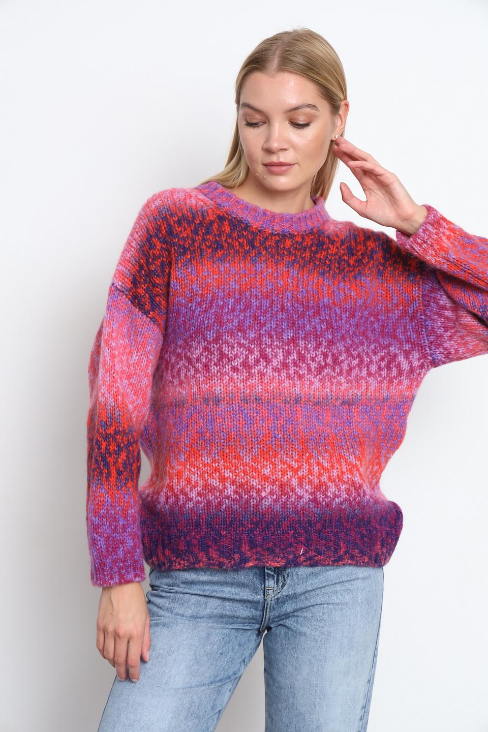 Пуловер Rich and Royal разноцветный