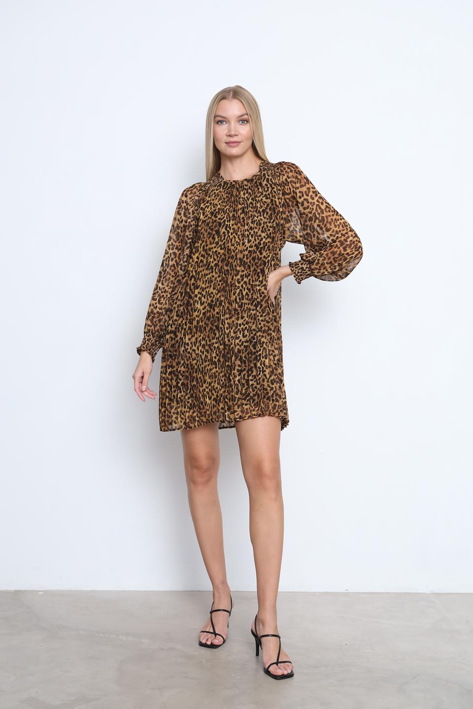 Платье Rich and Royal леопард