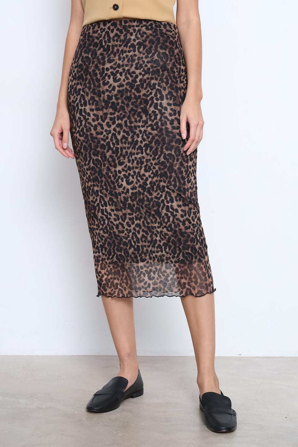 Юбка Rich and Royal леопард