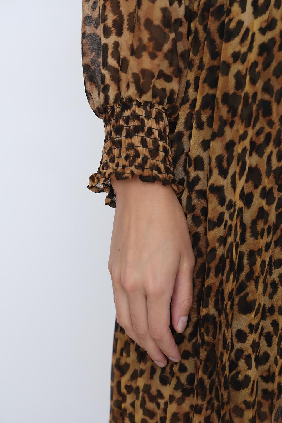 Платье Rich and Royal леопард