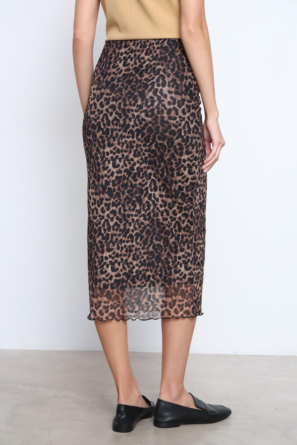 Юбка Rich and Royal леопард