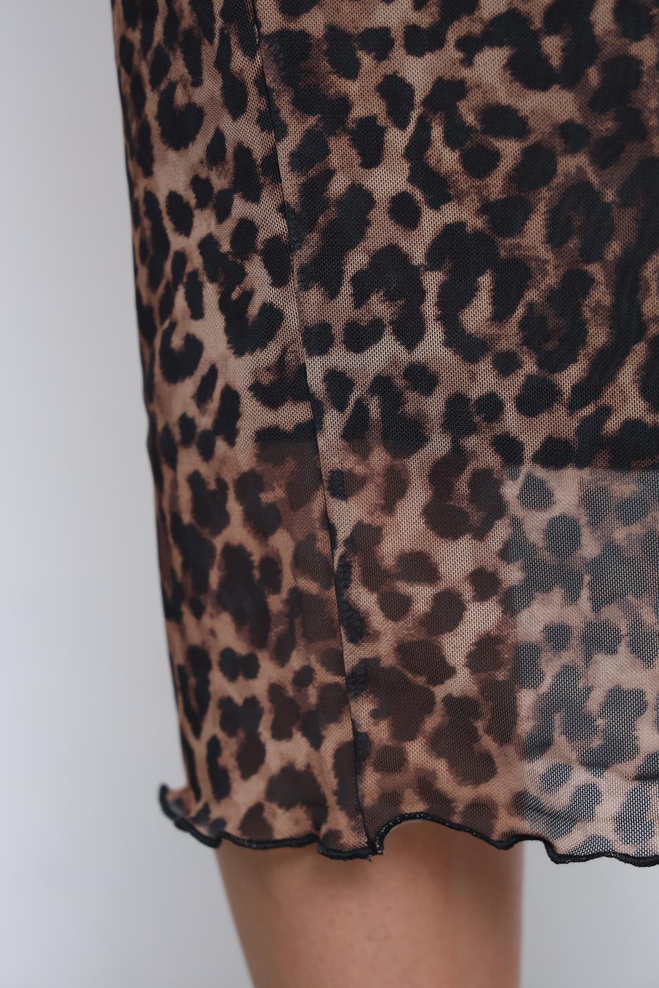Юбка Rich and Royal леопард