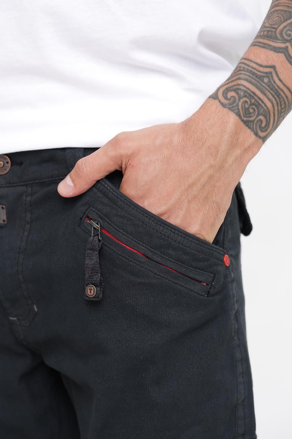 Брюки карго Time Zone чёрные