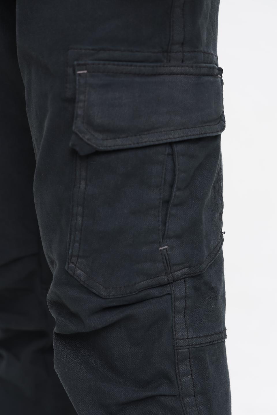 Брюки карго Time Zone чёрные