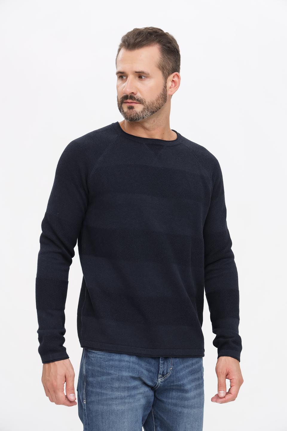 Джемпер Time Zone мужской тёмно-синий