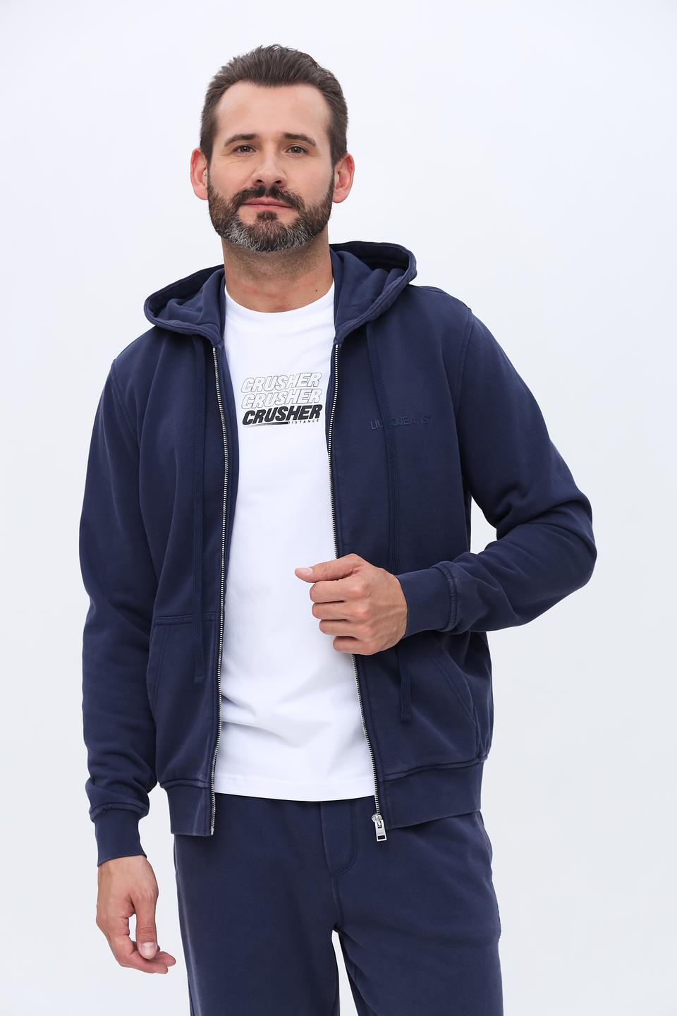 Кардиган Liu-Jo на молнии синий