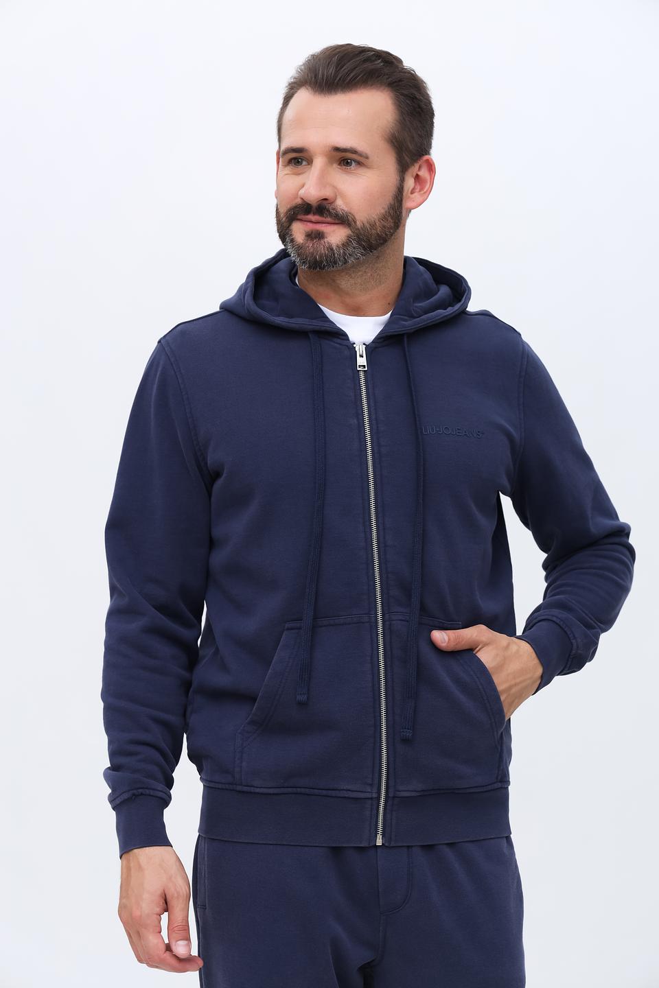 Кардиган Liu-Jo на молнии синий