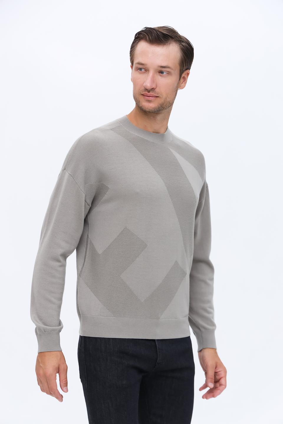 Джемпер Emporio Armani серый