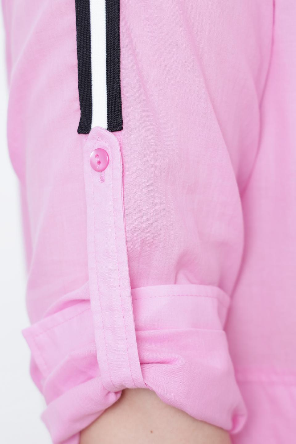 Рубашка Tuzzi с полосками розовая