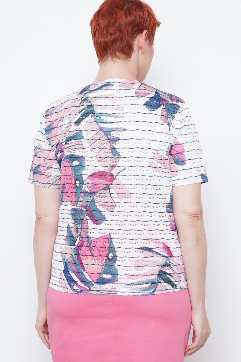 Блуза Frank Walder с цветочным принтом