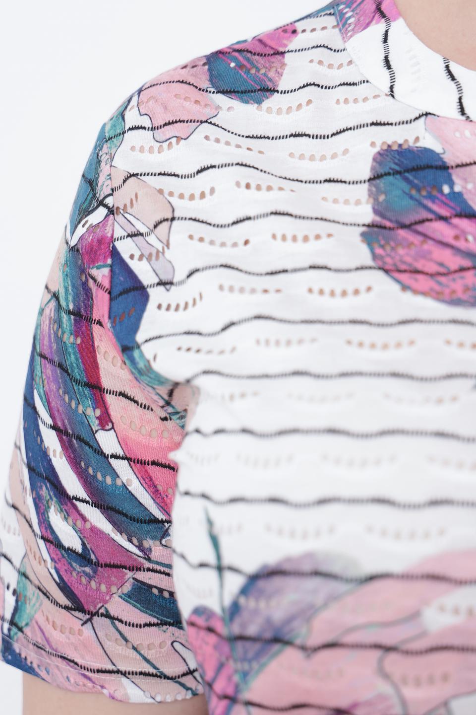 Блуза Frank Walder с цветочным принтом