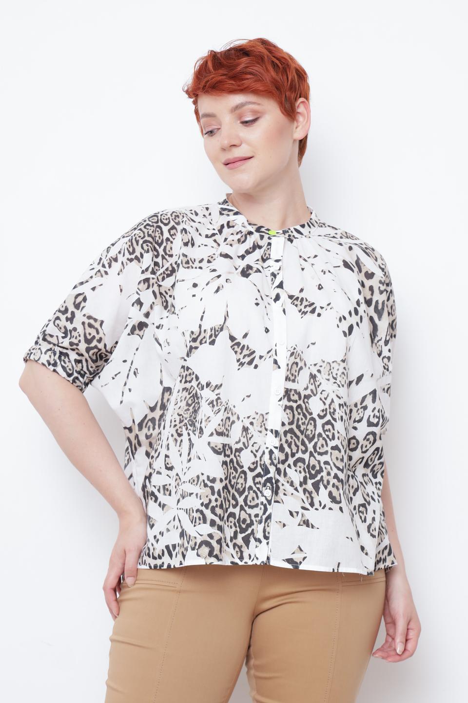 Блуза Tuzzi с леопардовым принтом