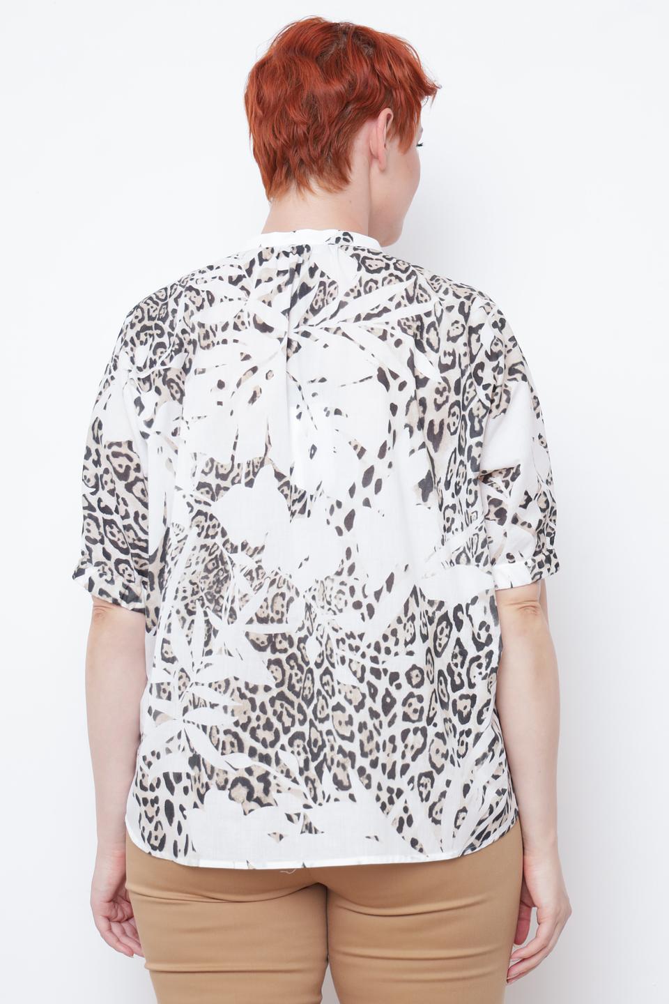 Блуза Tuzzi с леопардовым принтом