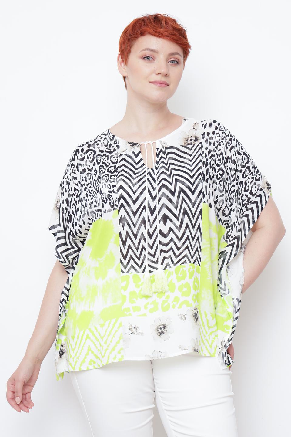 Блуза Tuzzi с принтом