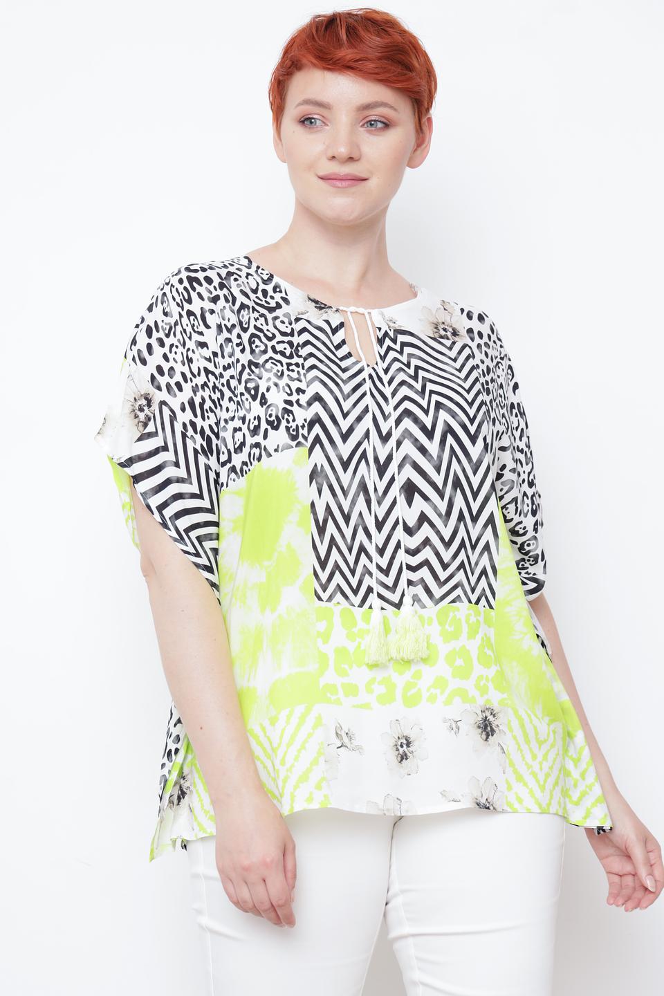 Блуза Tuzzi с принтом
