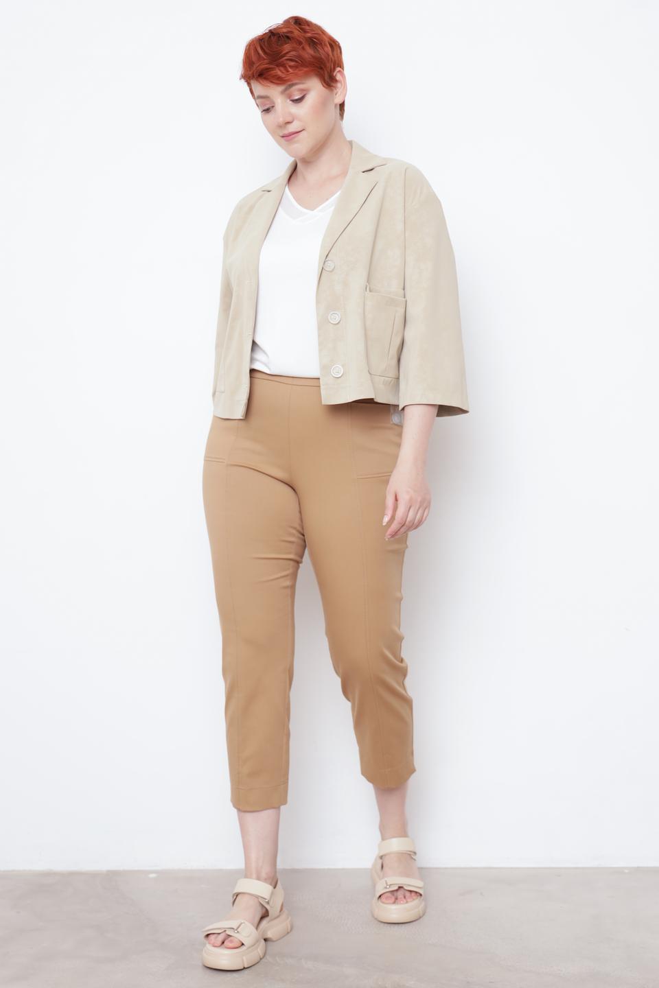 Жакет Tuzzi укороченный бежевый