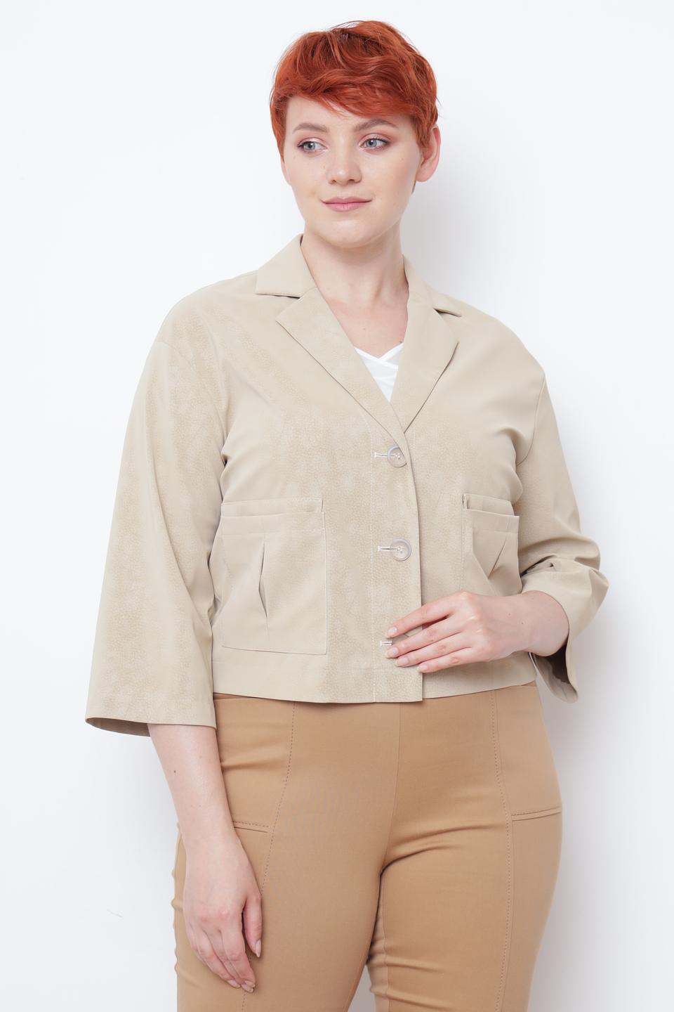 Жакет Tuzzi укороченный бежевый