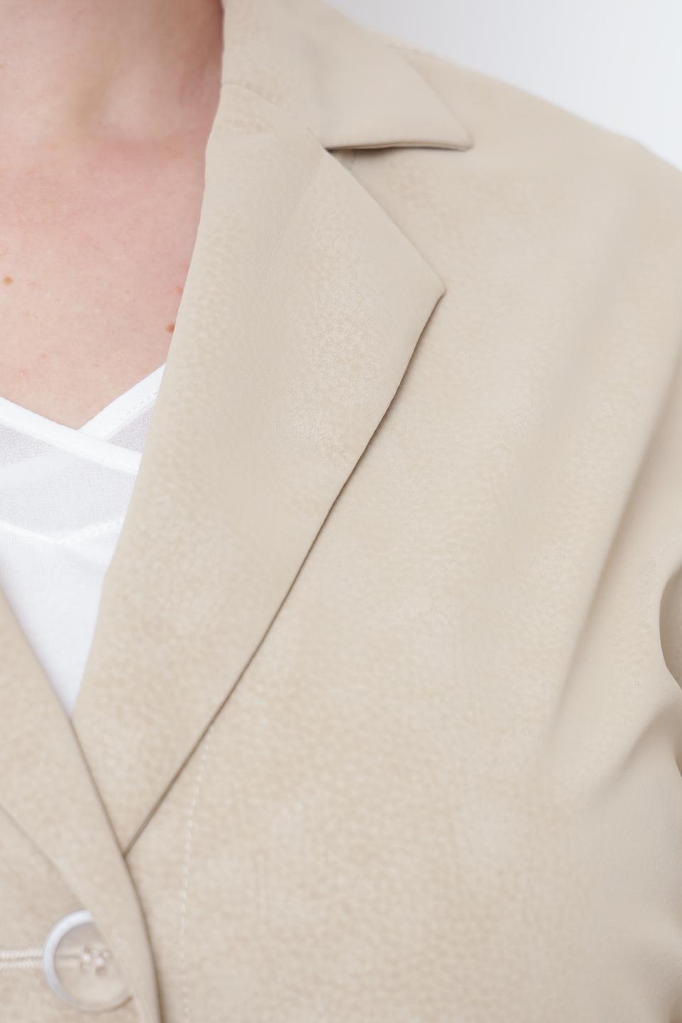 Жакет Tuzzi укороченный бежевый