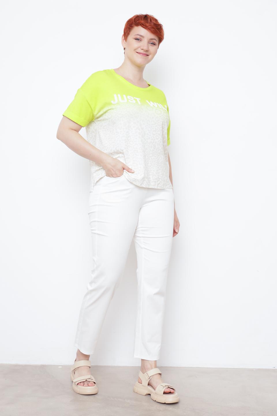 Футболка Tuzzi с принтом лайм